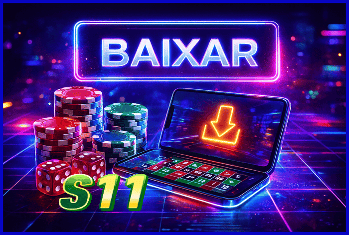 Banner destacando o app S11BET disponível para baixar grátis